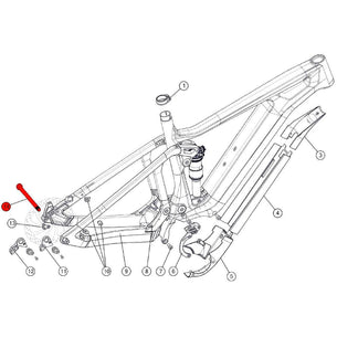 SPARE - trailfox AMP rear axle (1 Piece)